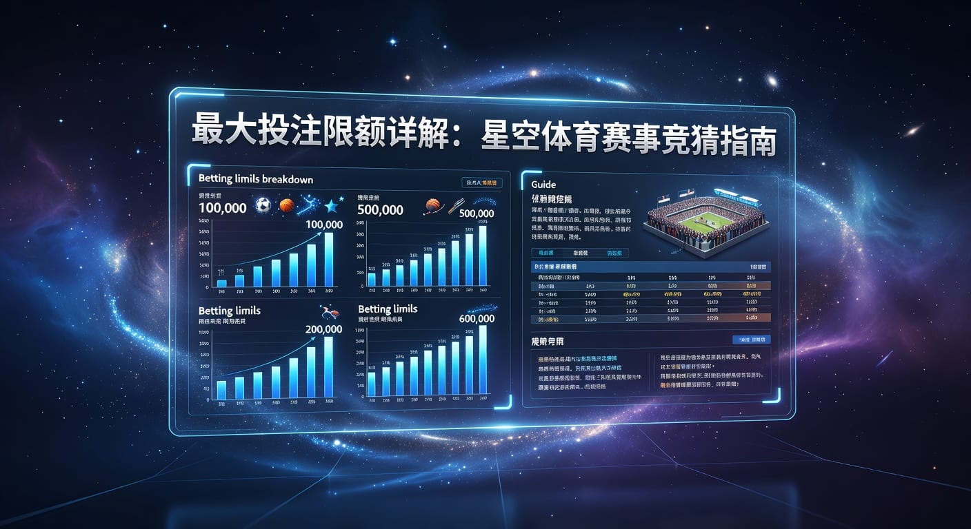 最大投注限额详解：体育博彩限额规则与策略