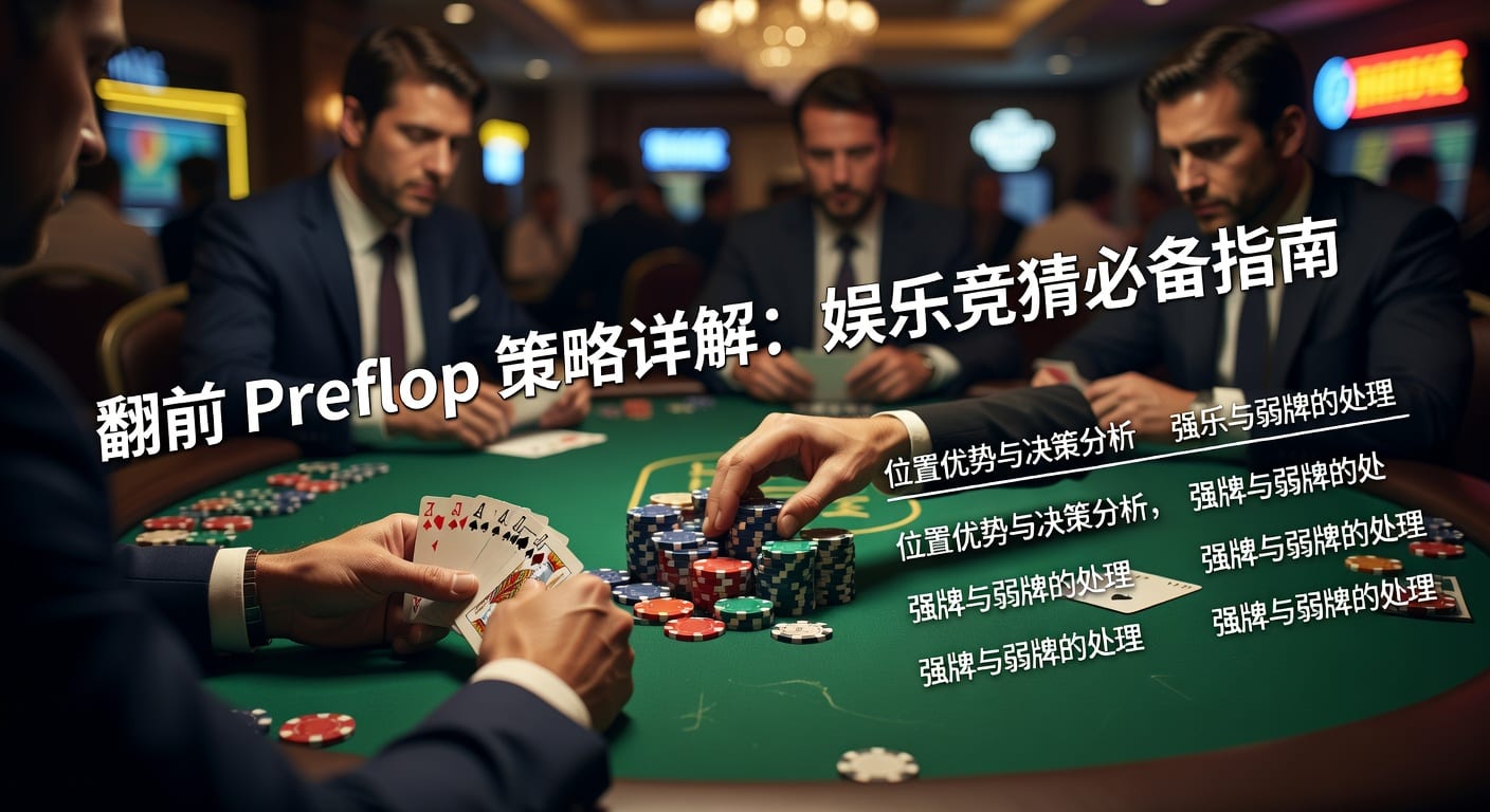 翻前 Preflop 策略：新手到高手实战指南