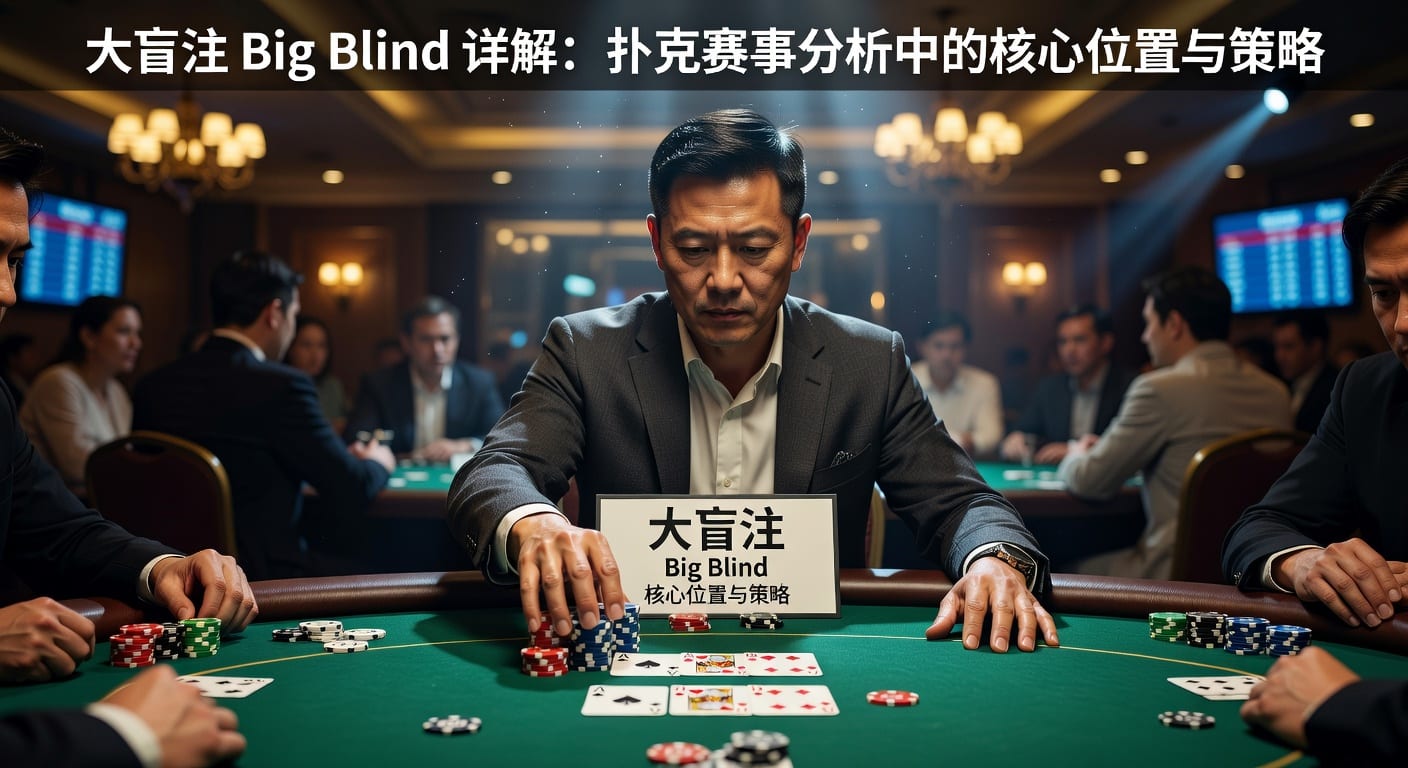 大盲注 Big Blind 攻略：扑克玩家必知防守进攻技巧