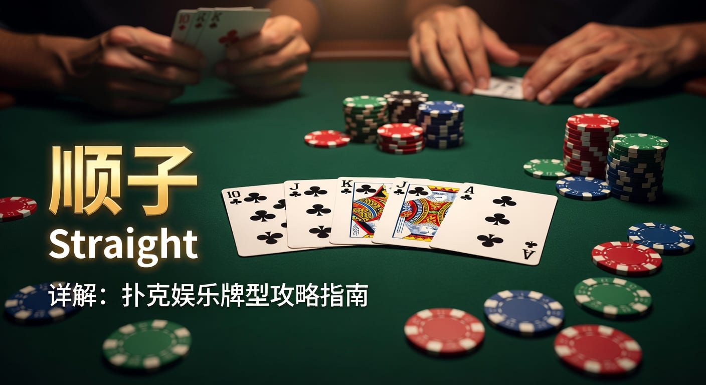 顺子 Straight 扑克牌型详解+博彩策略