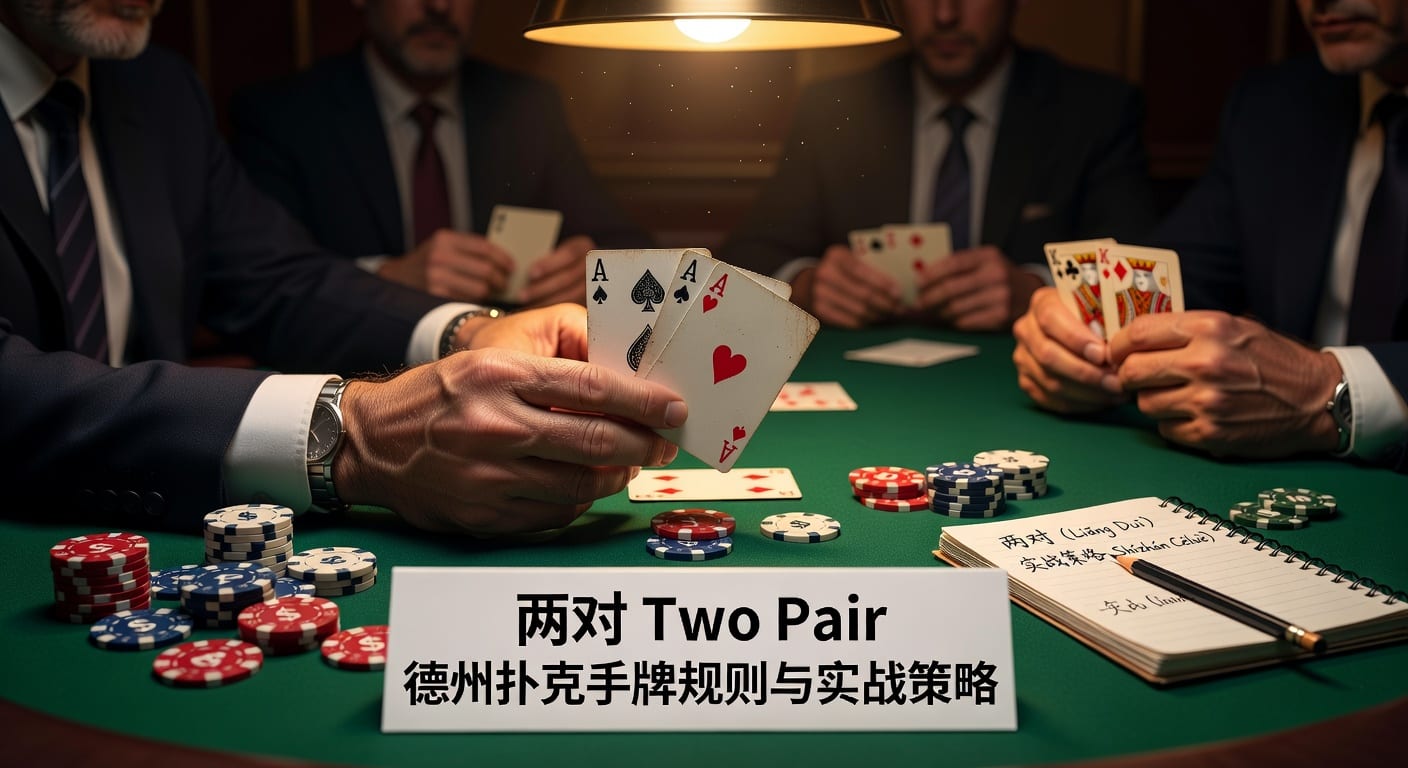 两对 Two Pair 德州扑克胜率与策略指南