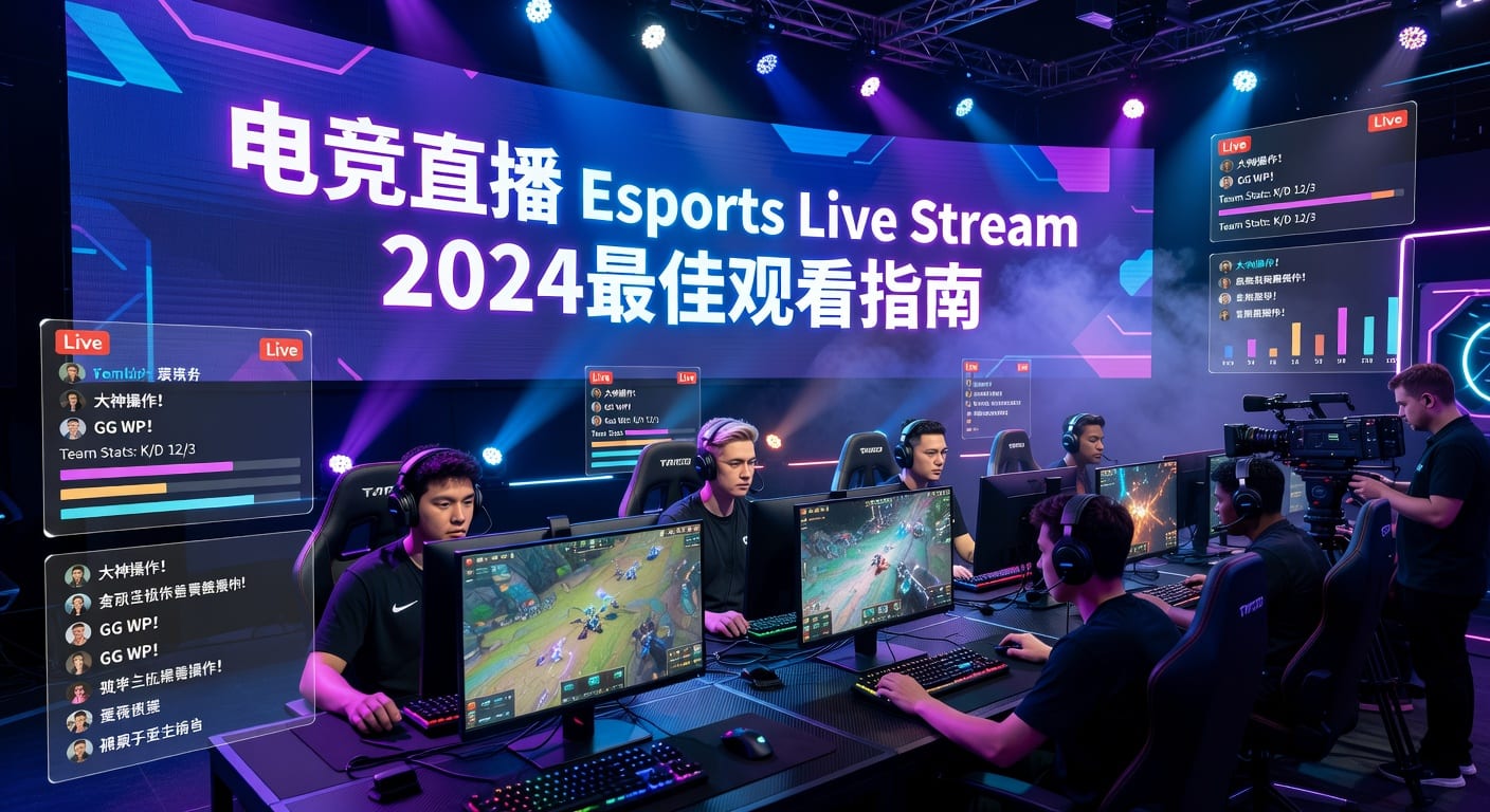 电竞直播 Esports Live Stream 2026观看指南