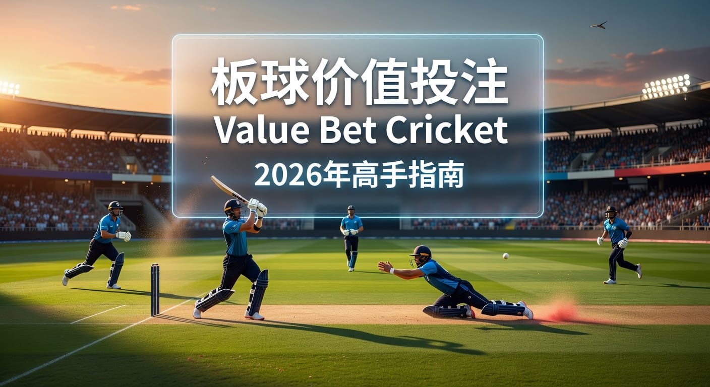 板球价值投注 Value Bet Cricket：2026策略指南