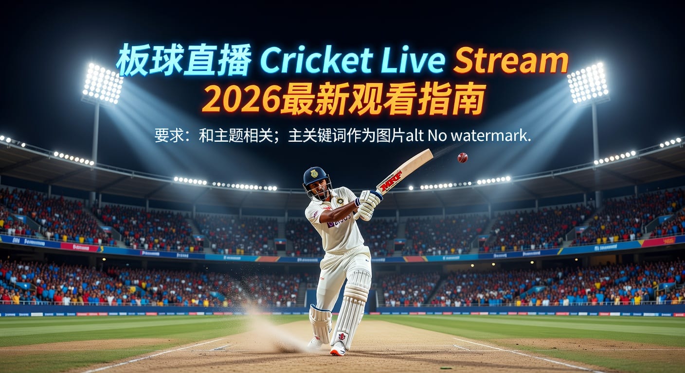 板球直播 Cricket Live Stream 2026最新高清观看指南