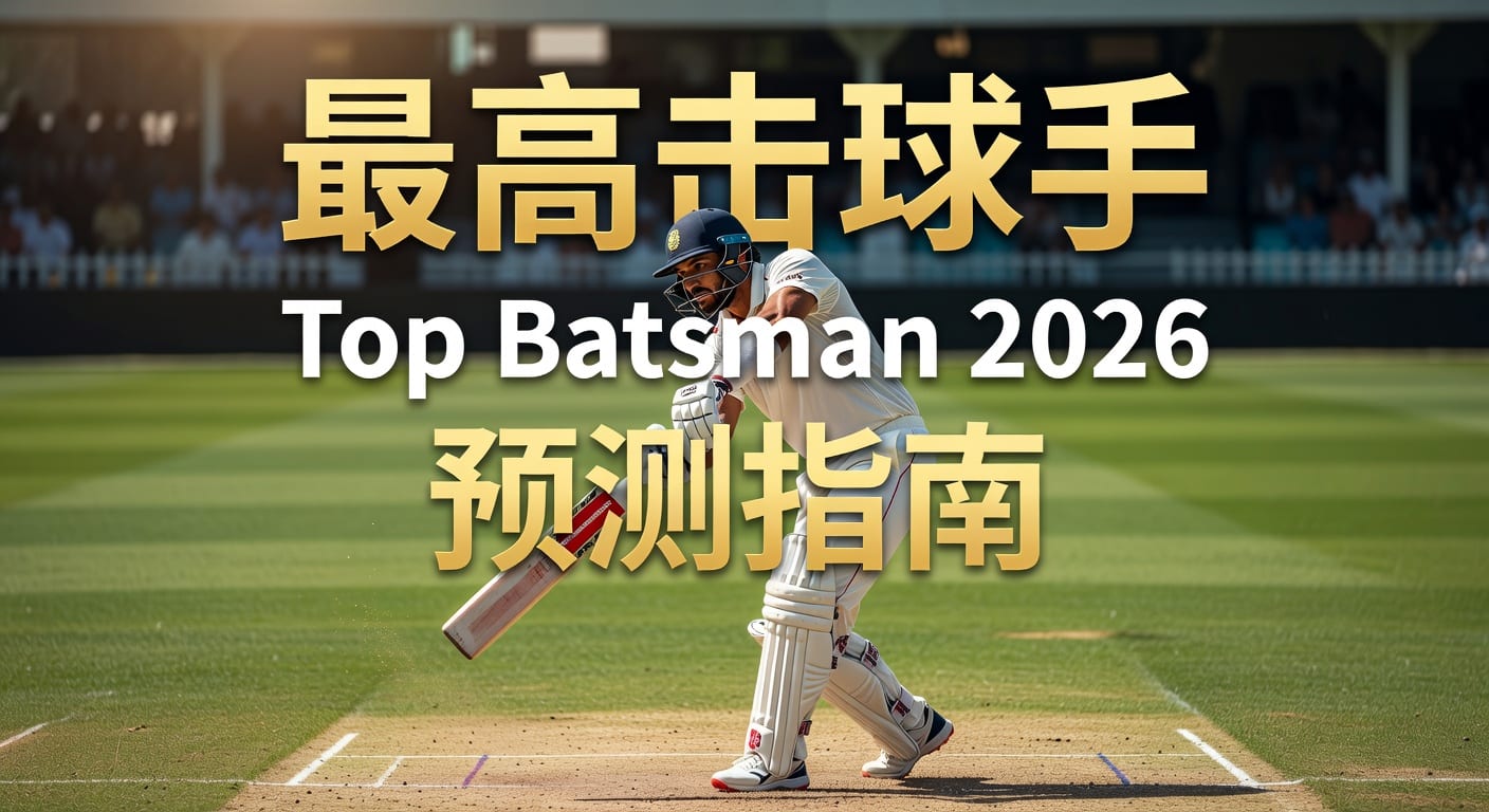 2026年最高击球手 Top Batsman 预测排名