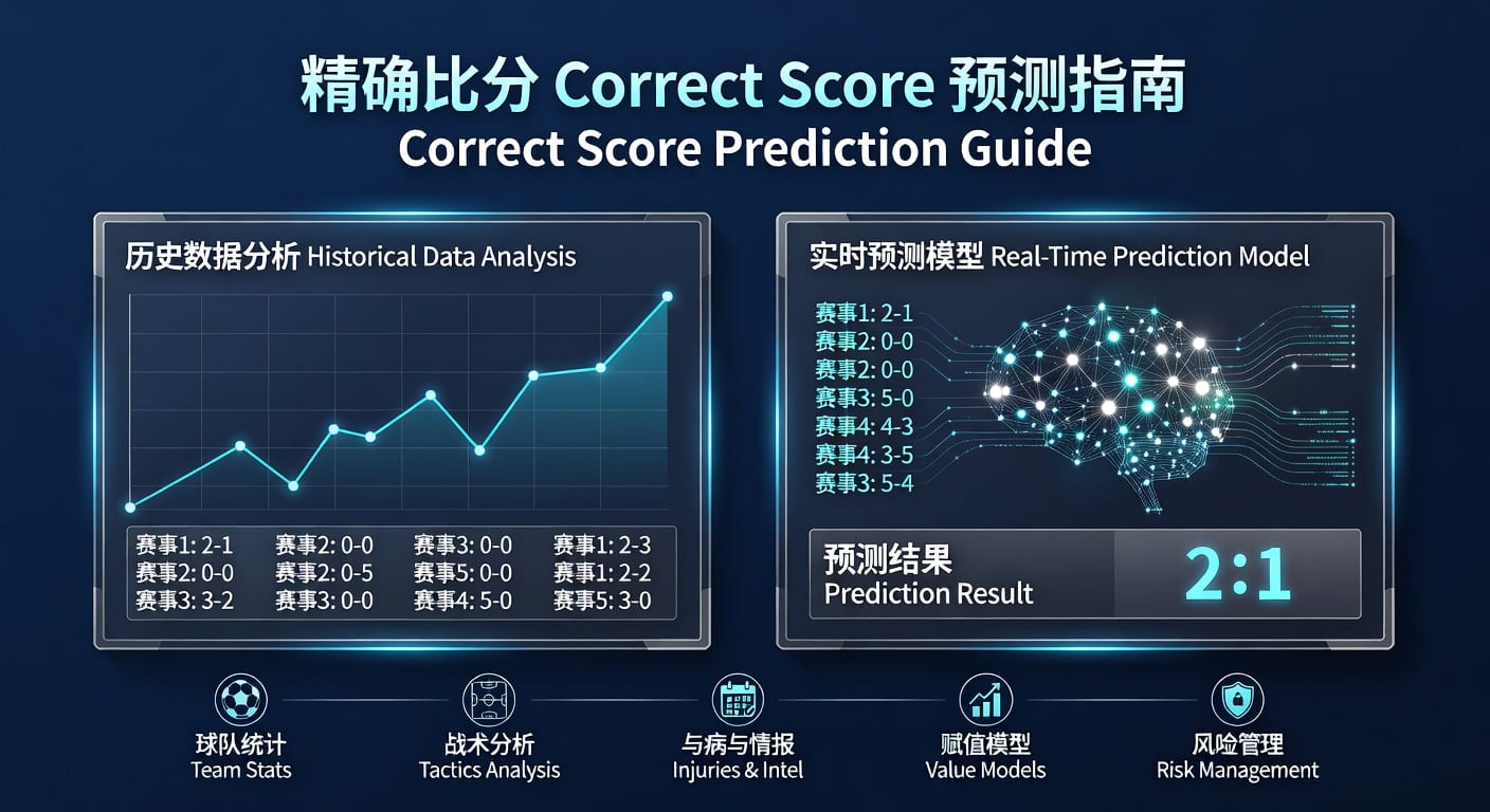 精确比分预测技巧：足球投注胜率提升