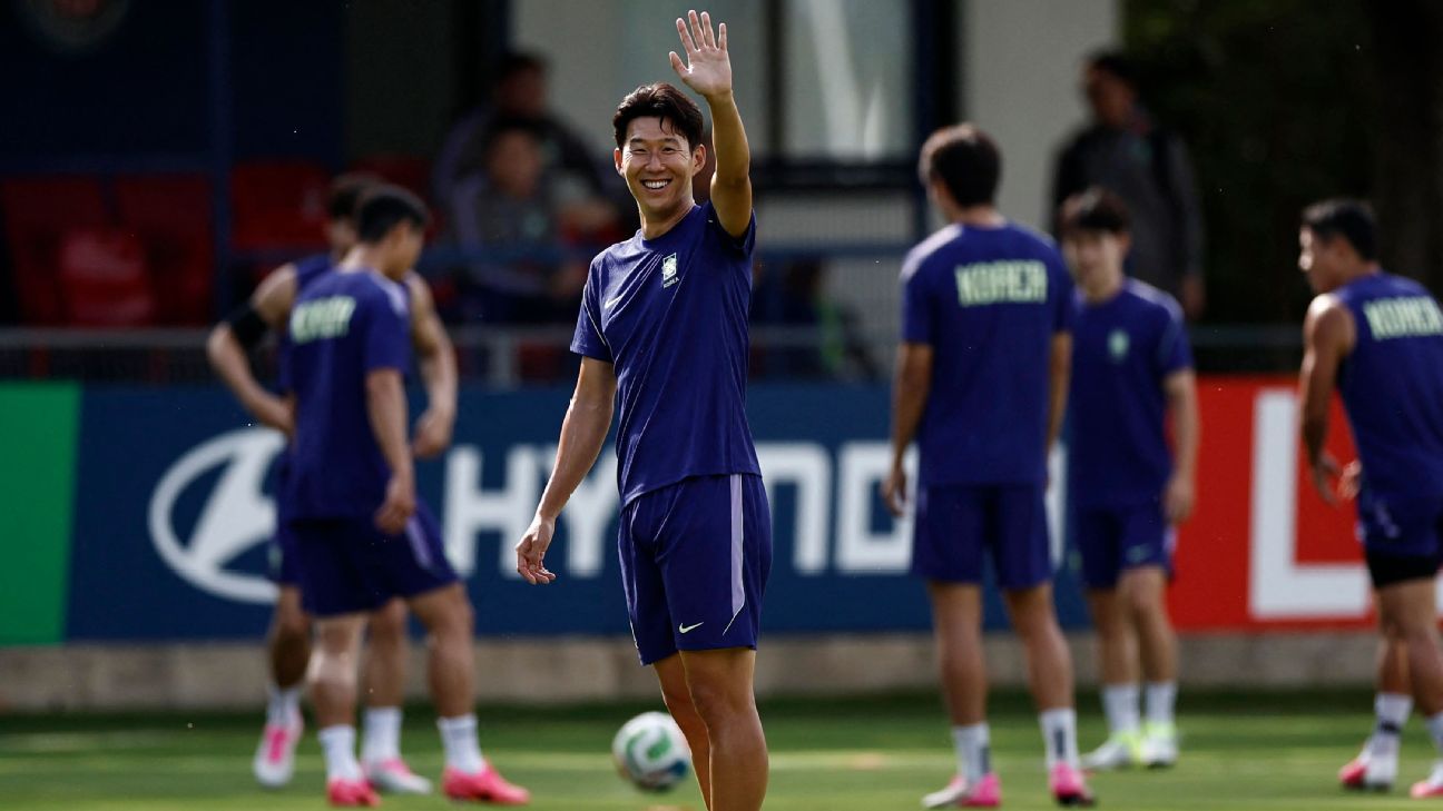 孙兴慜迎来第四届世界杯：韩国队长仍像个孩子